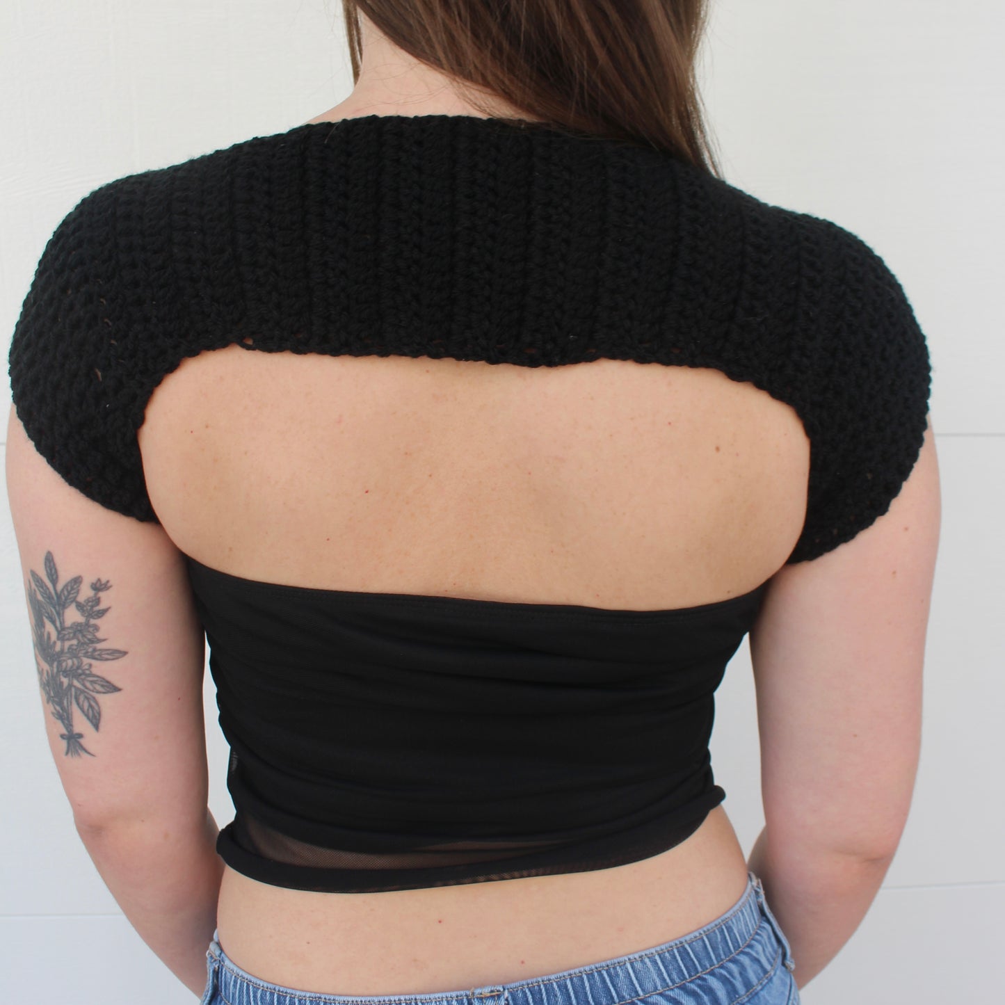 midnight shortsleeve shrug
