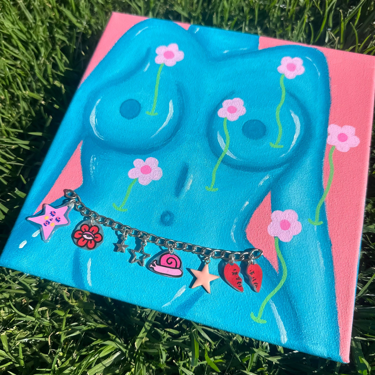 mini chain paintings