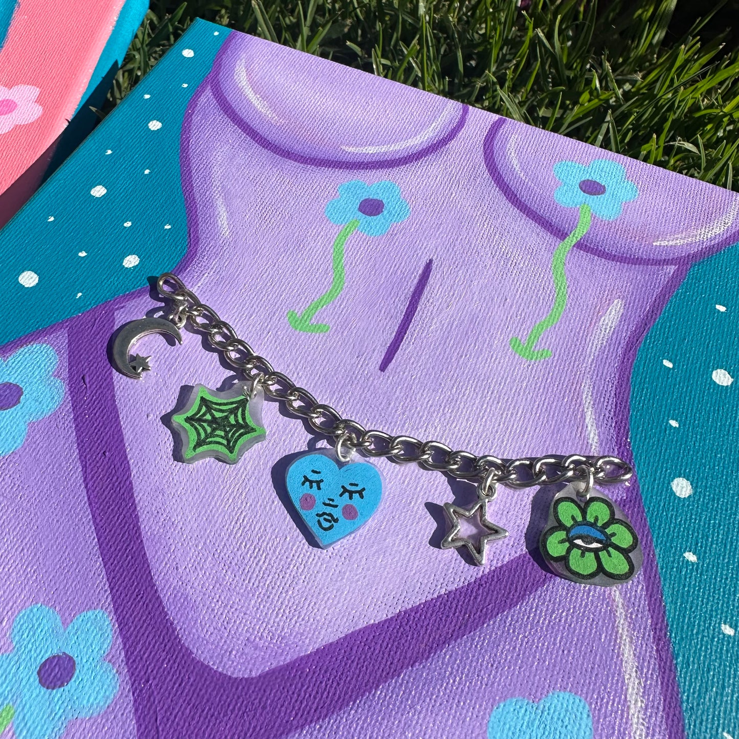 mini chain paintings