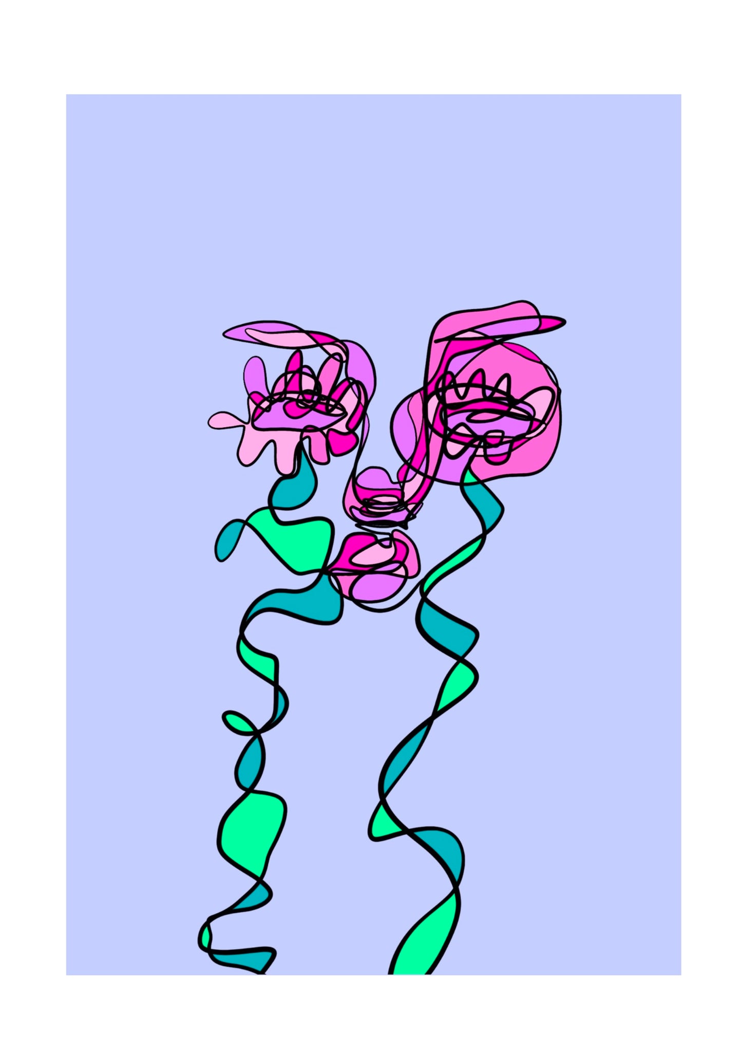 just a girl print