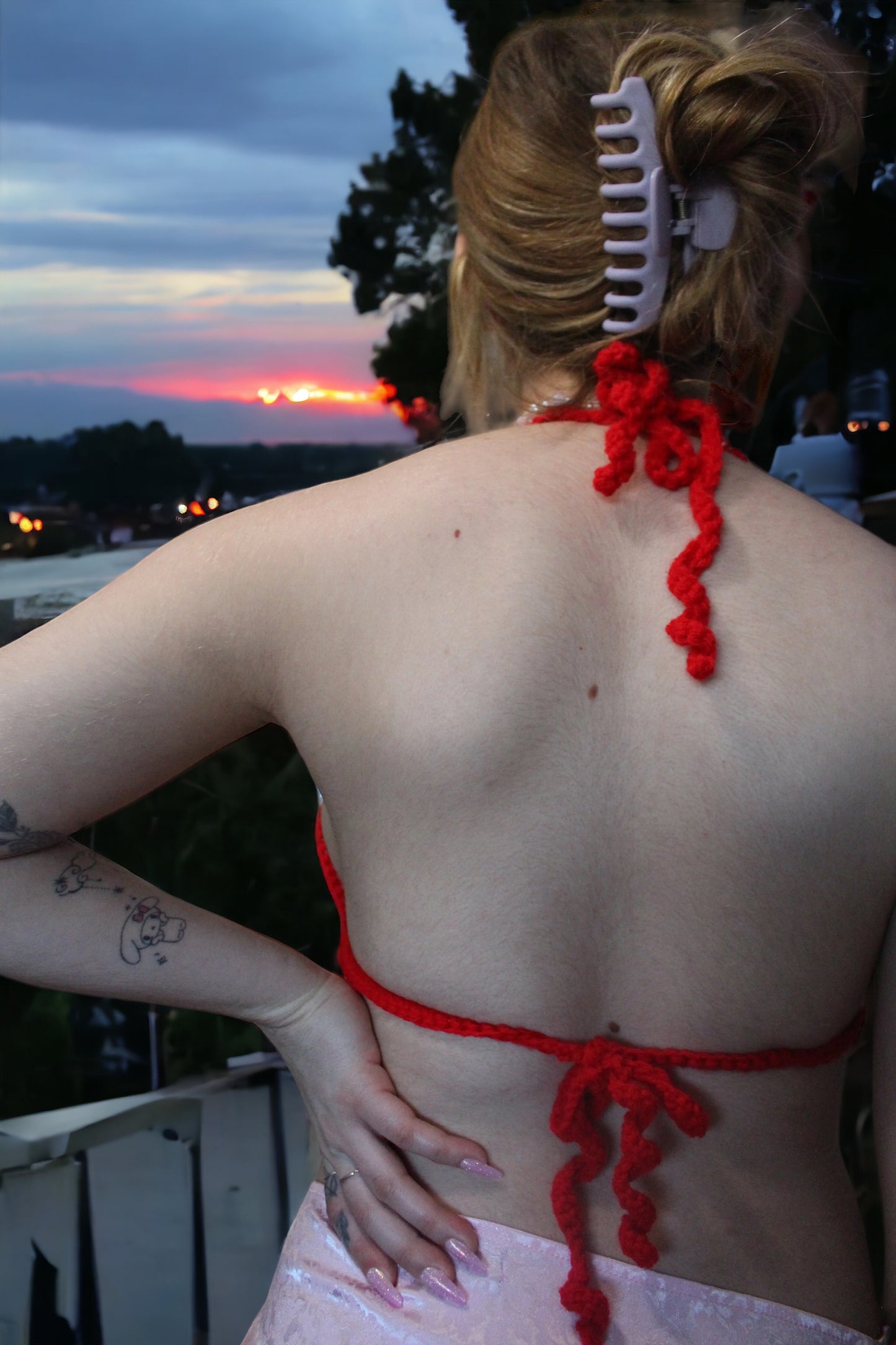 baby doll bikini top