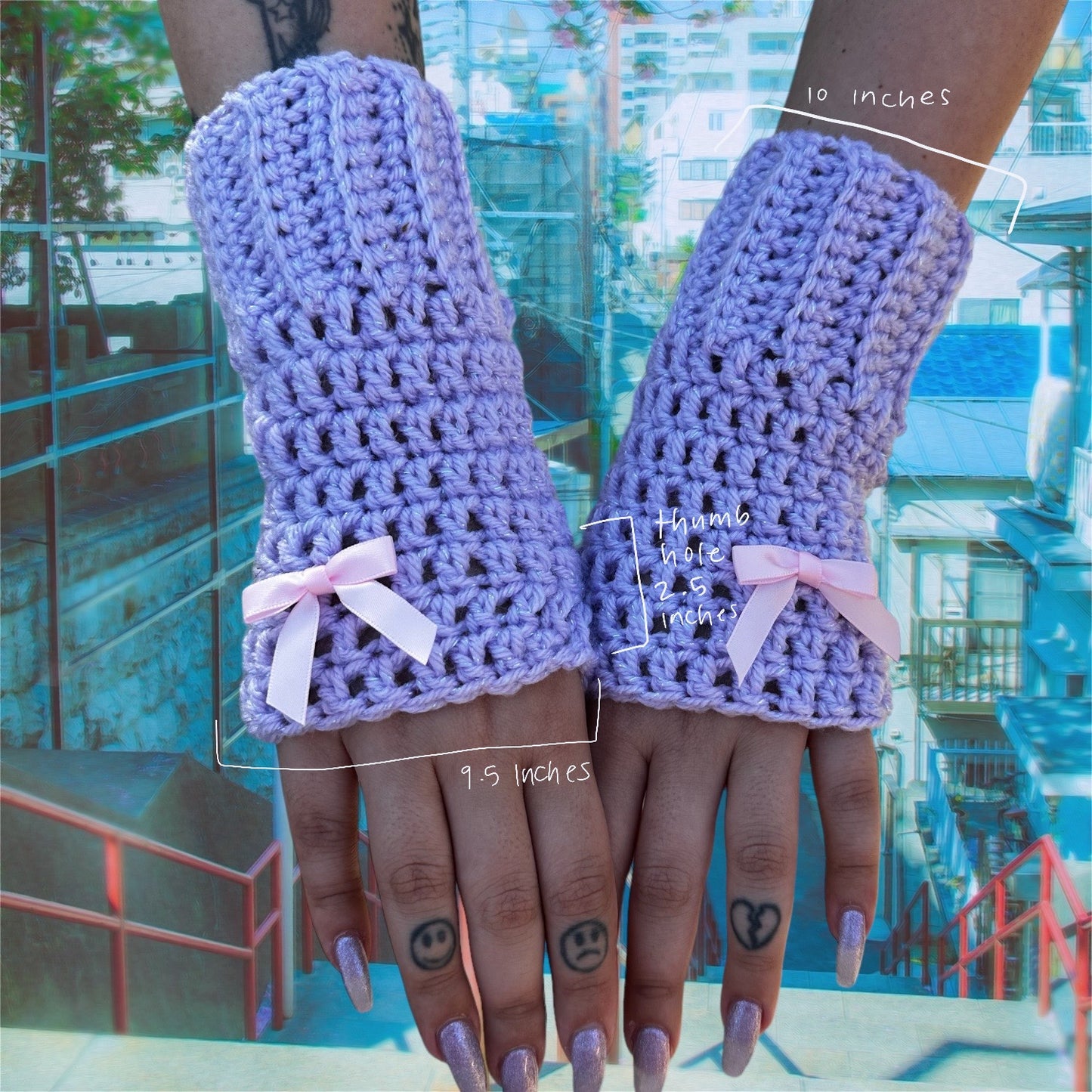 lavender sparkle hand warmers