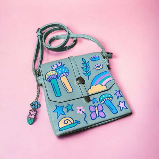 polly painted purse