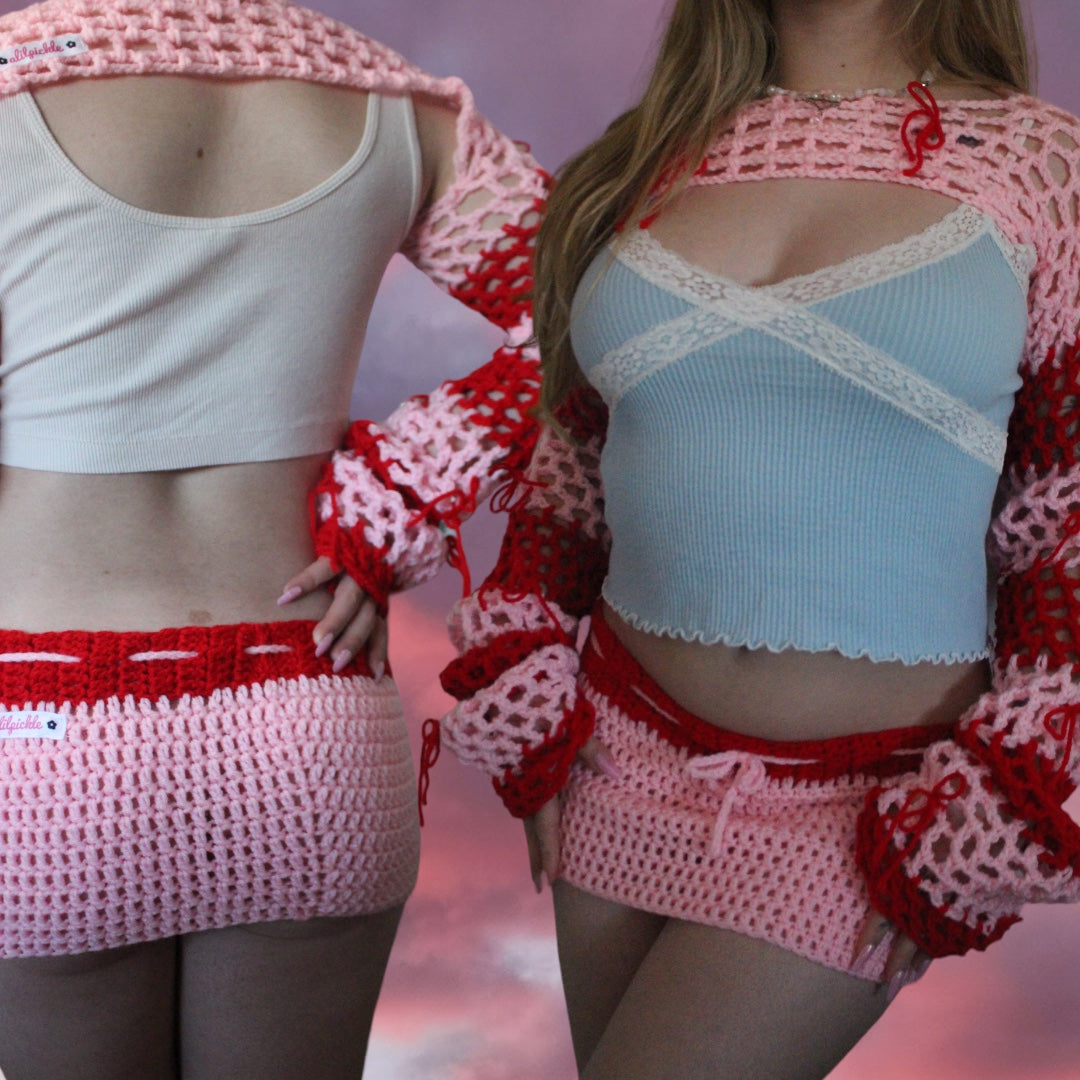baby doll micro mini skirt