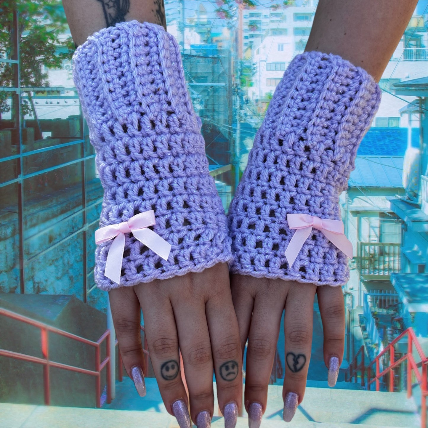 lavender sparkle hand warmers