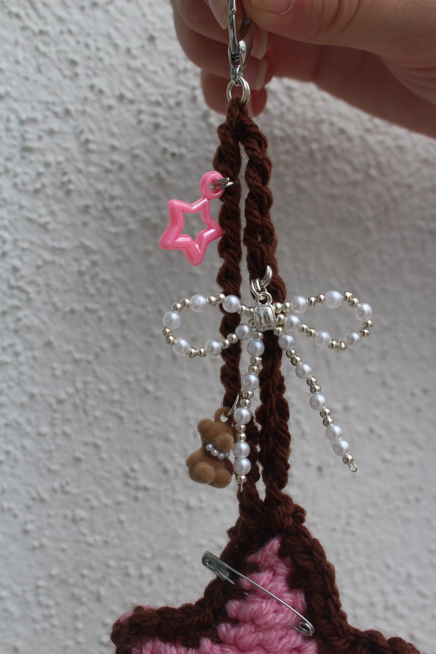 neapolitan bag charm