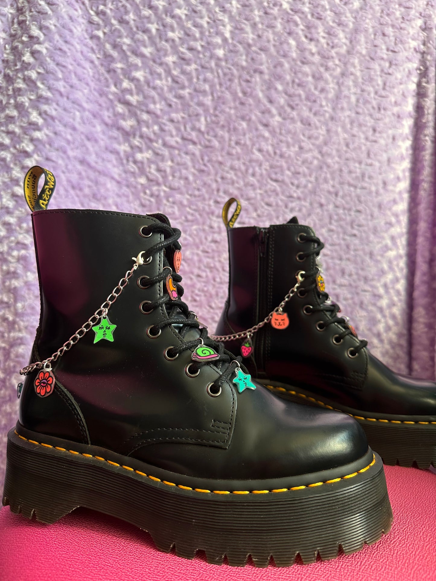 shoe charm chains