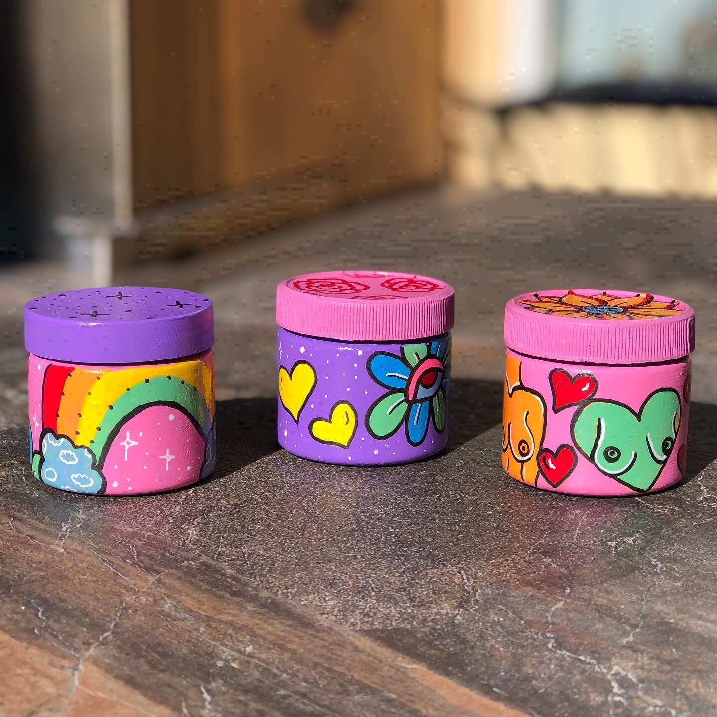 custom stash jars