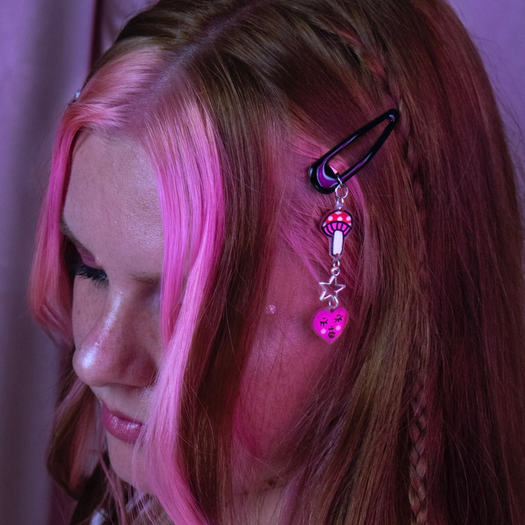 hair charm clips