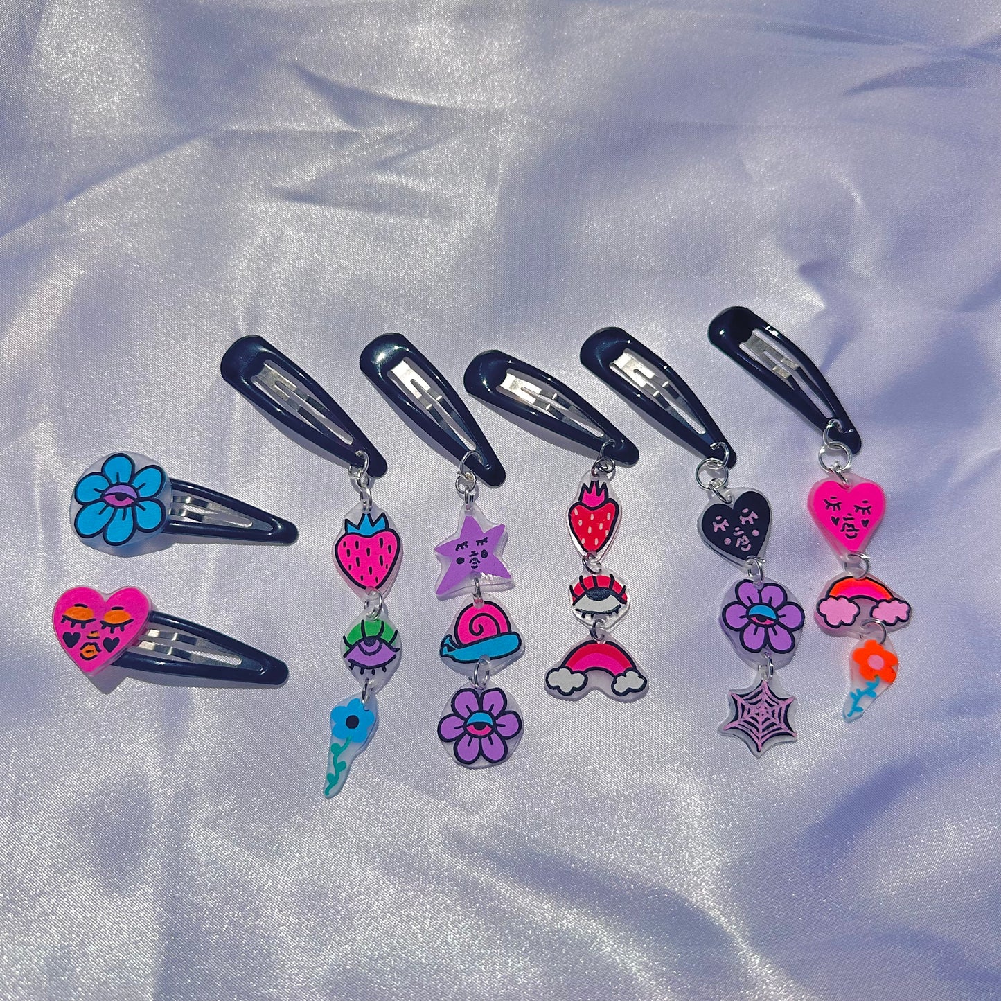 *new batch* hair charm clips