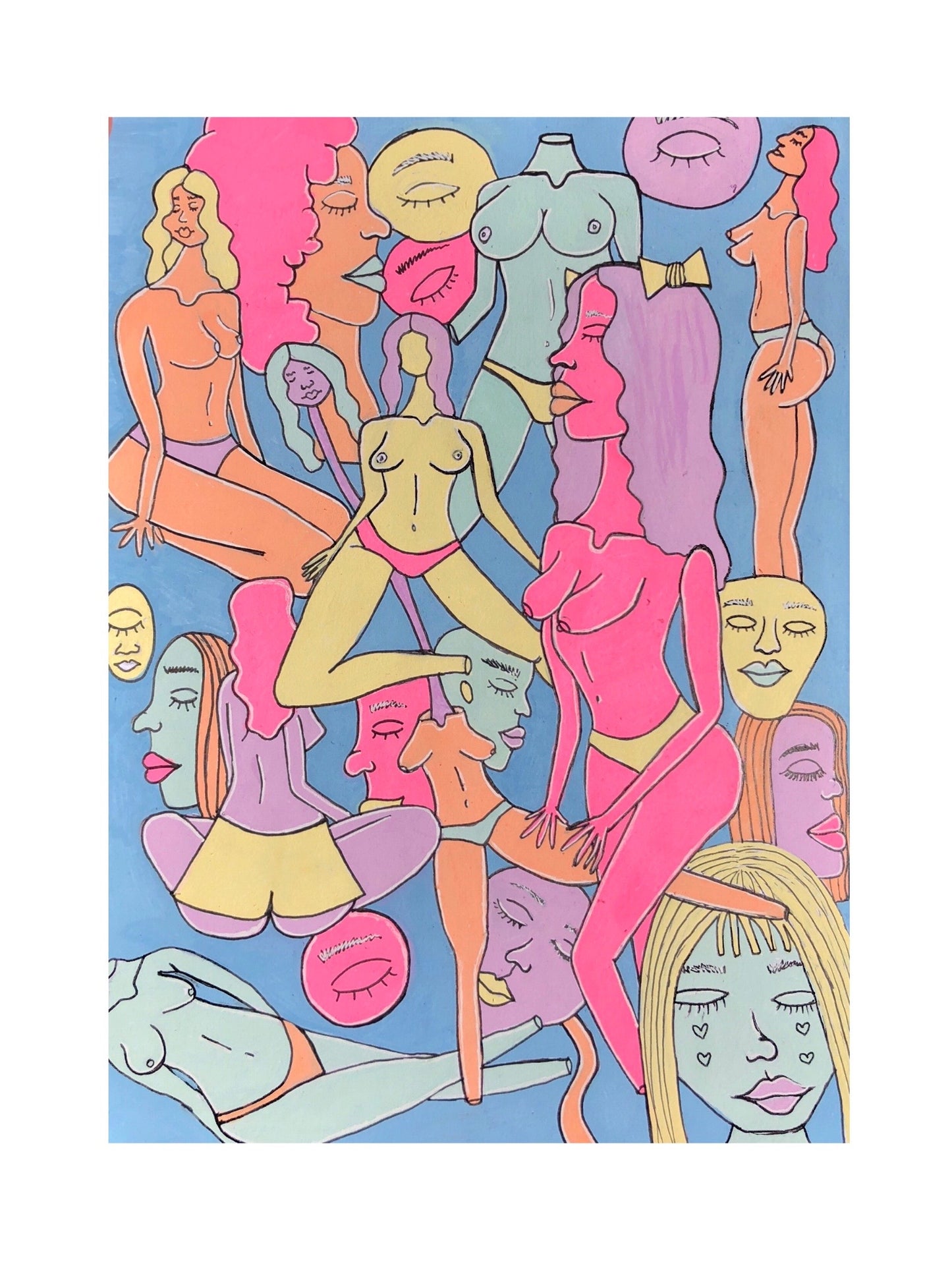 sleepy print