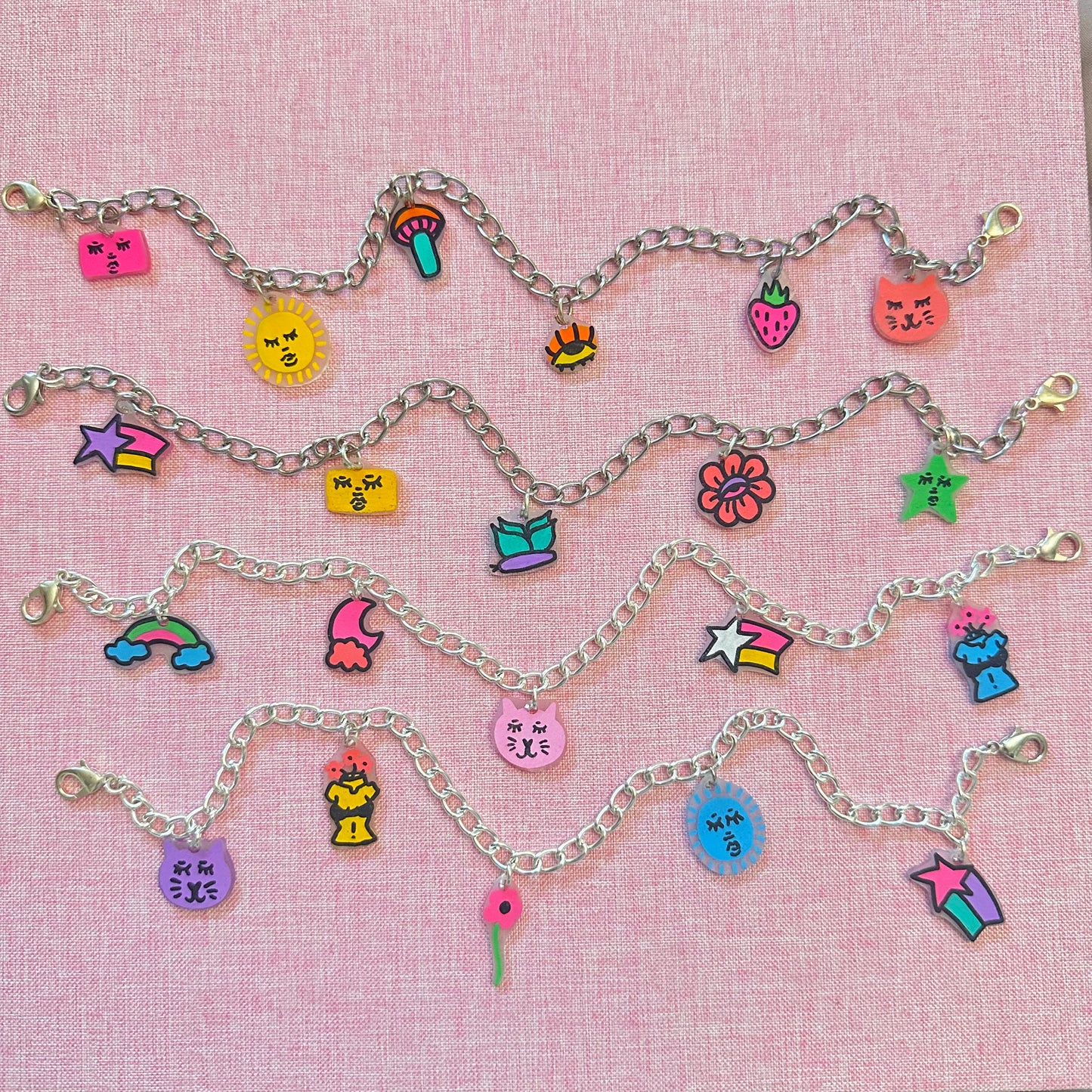 shoe charm chains