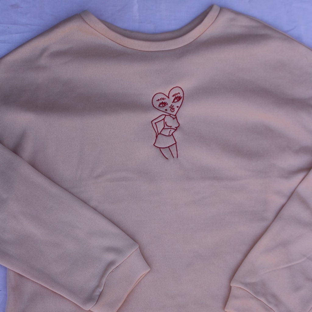 heart bb sweatshirts