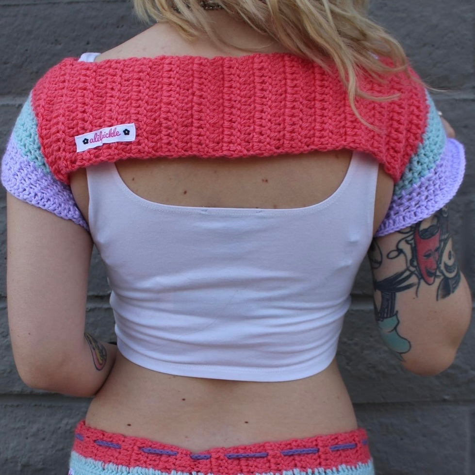 cynthia shortsleeve shrug