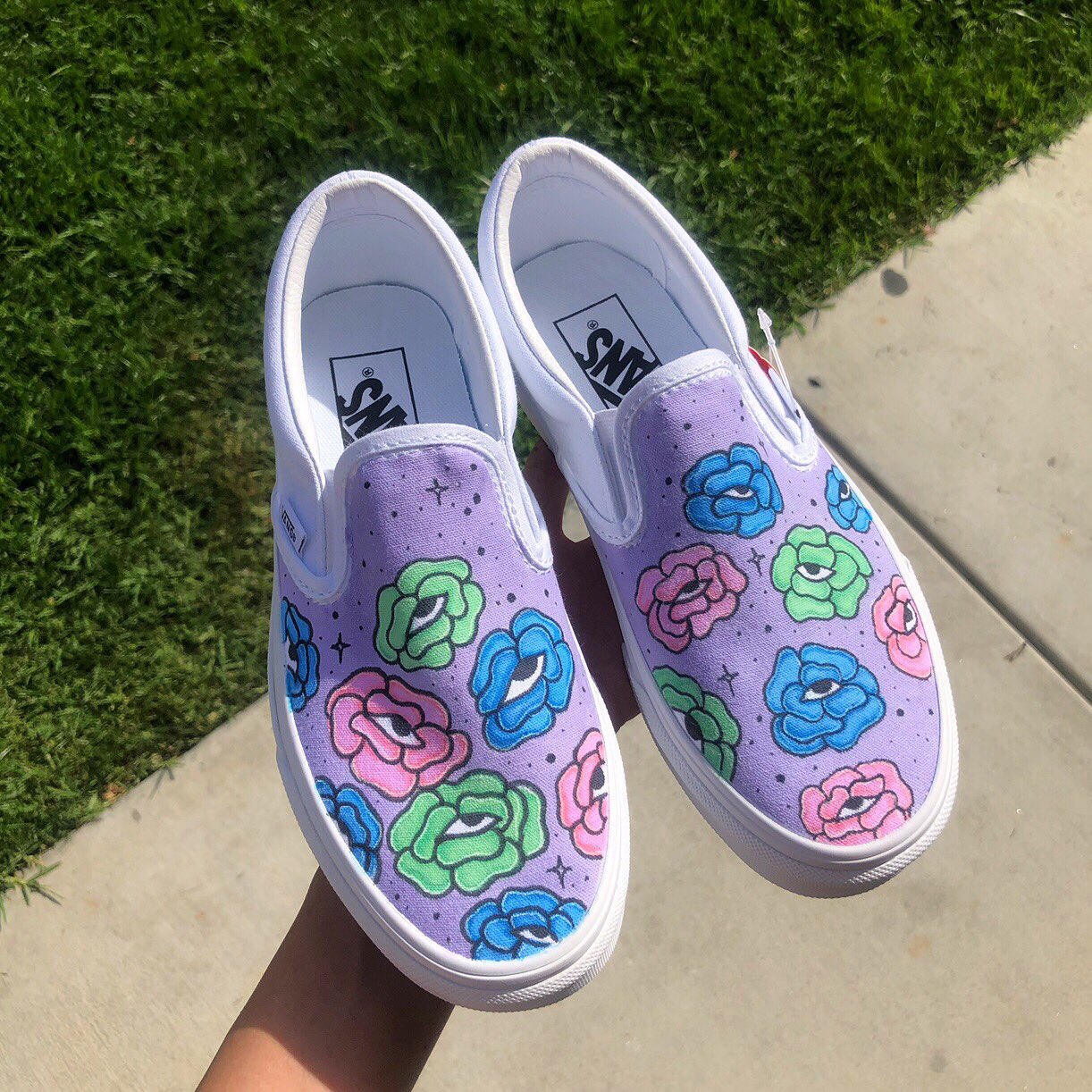 custom painted vans