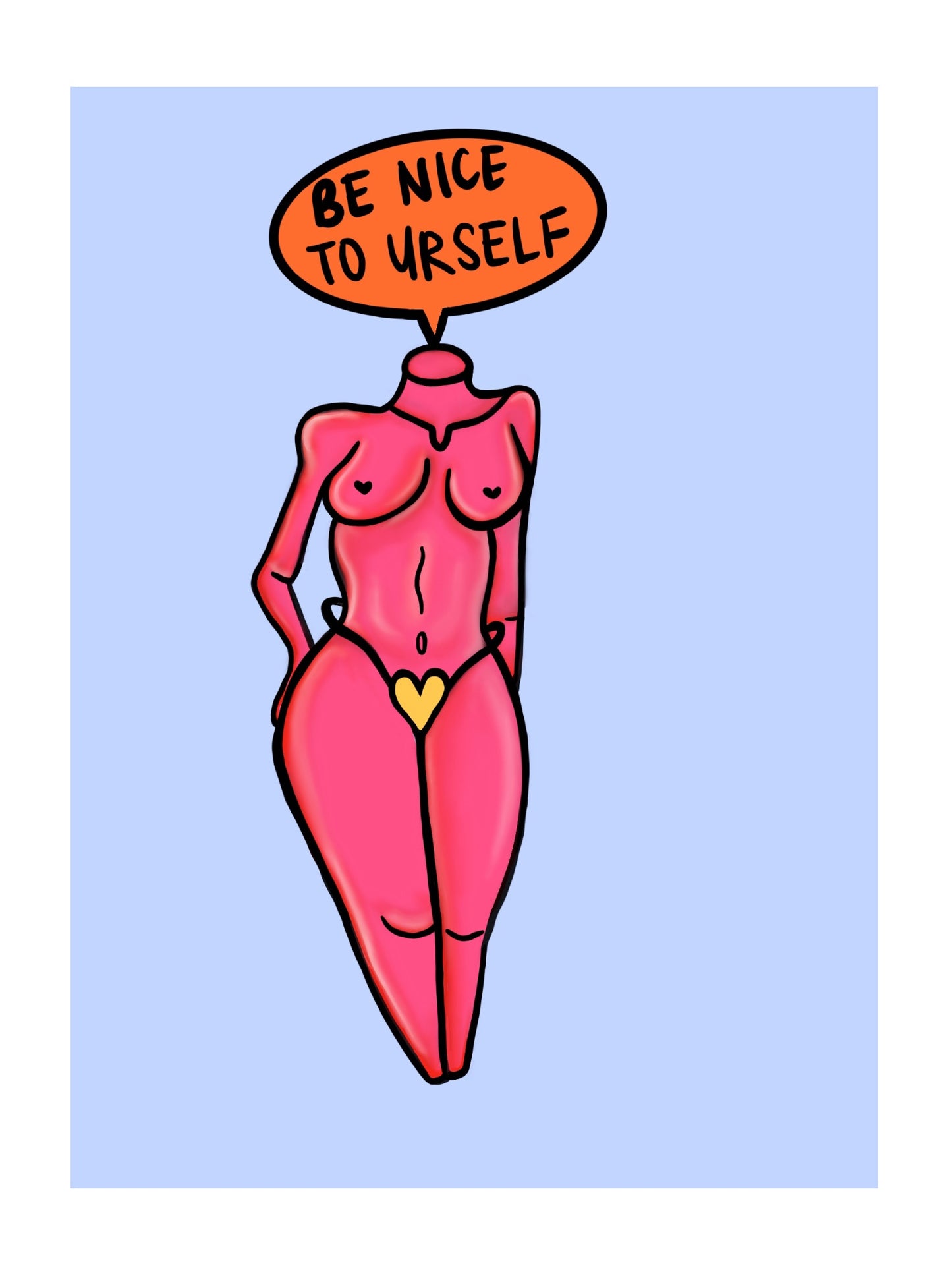 be nice to urself print