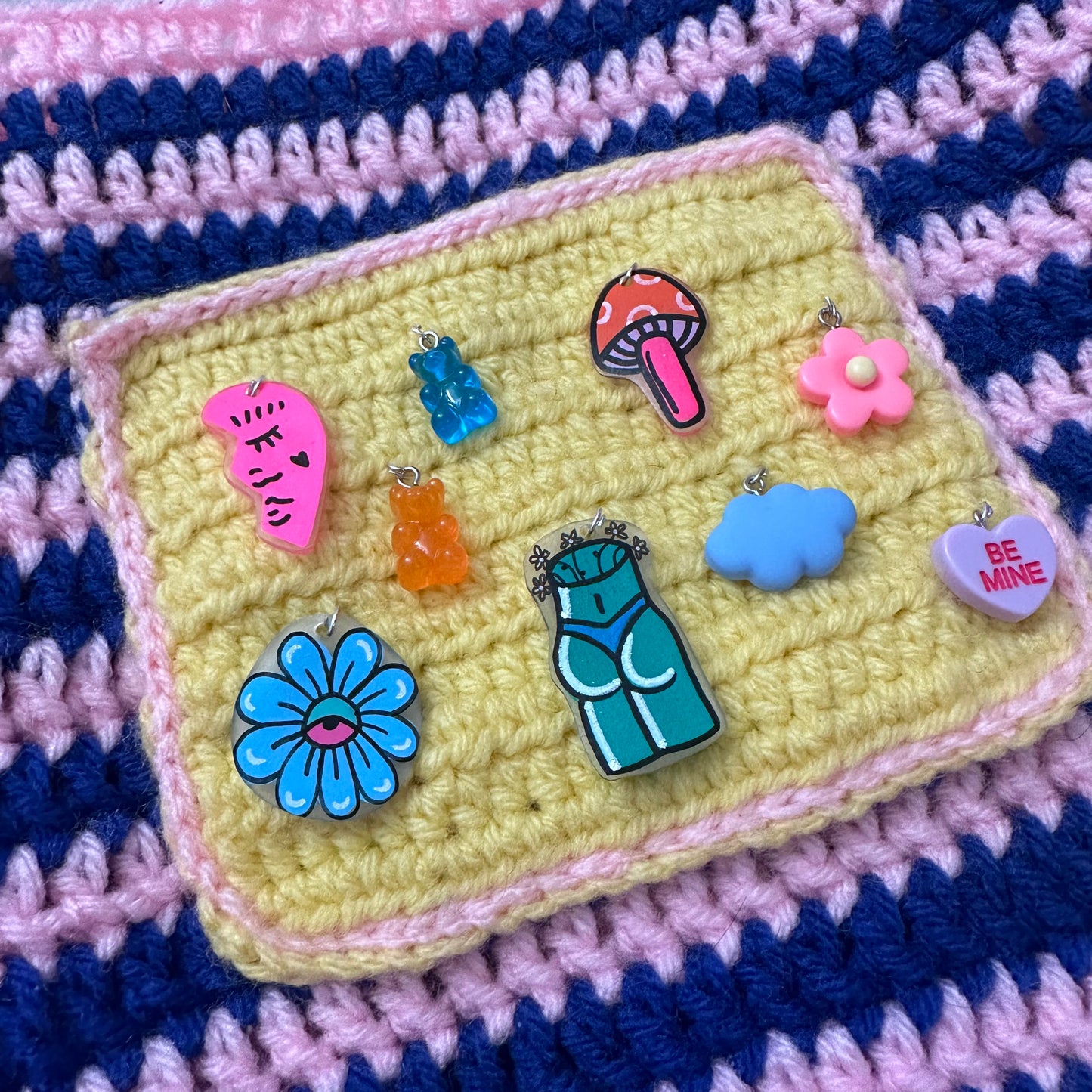 zoie charm purse