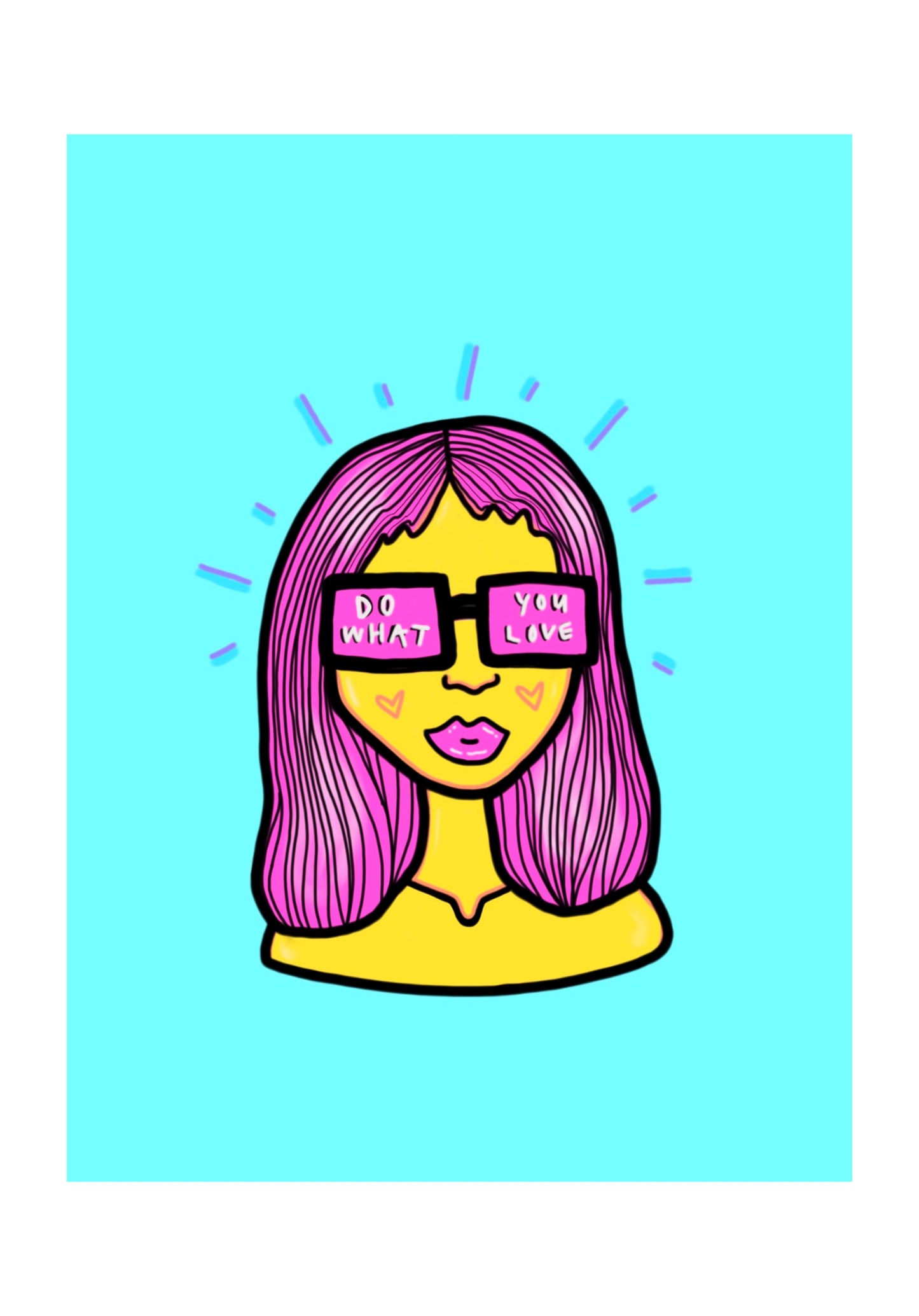 do what u love print