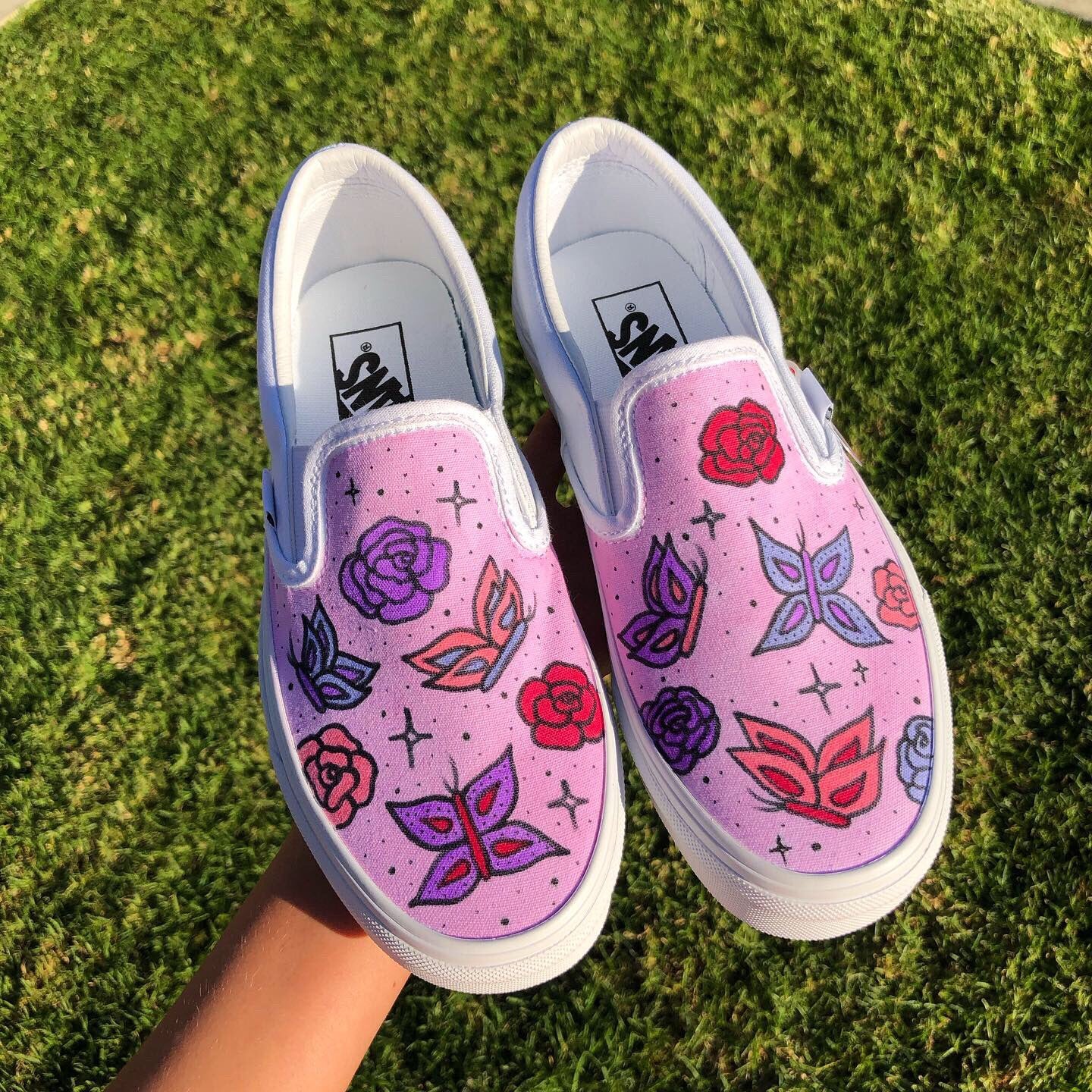 custom painted vans