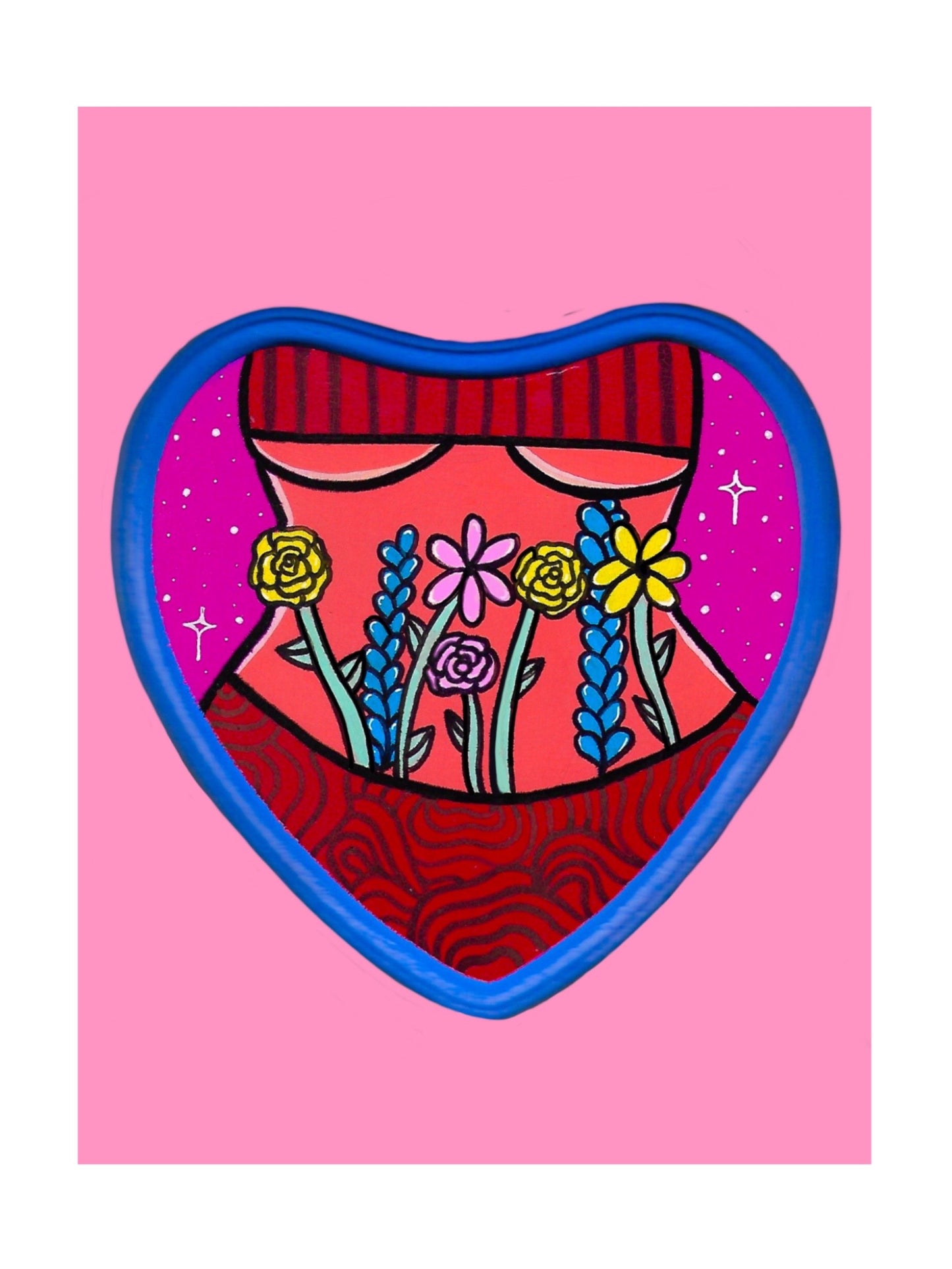 flower panties print