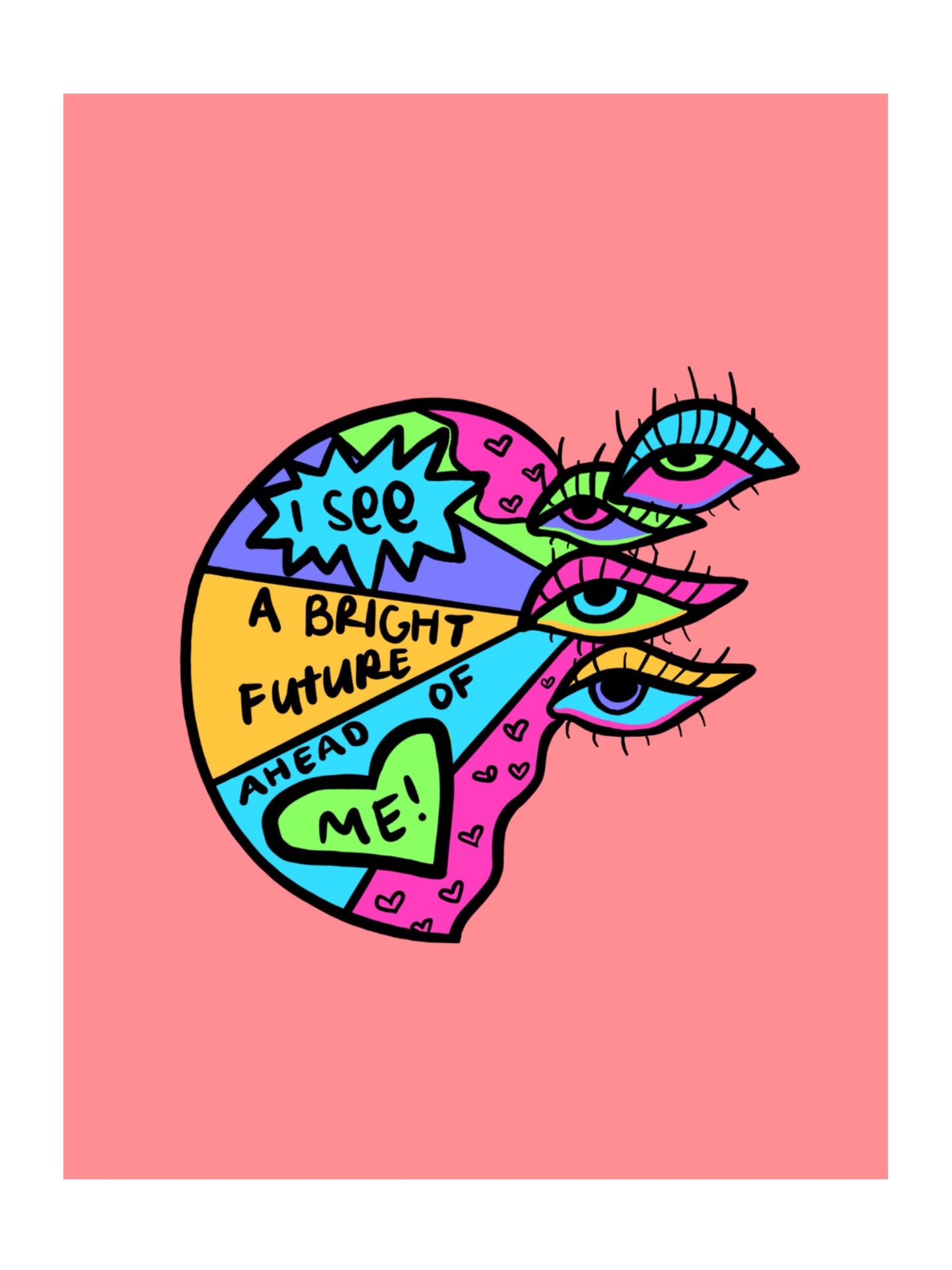 bright future print