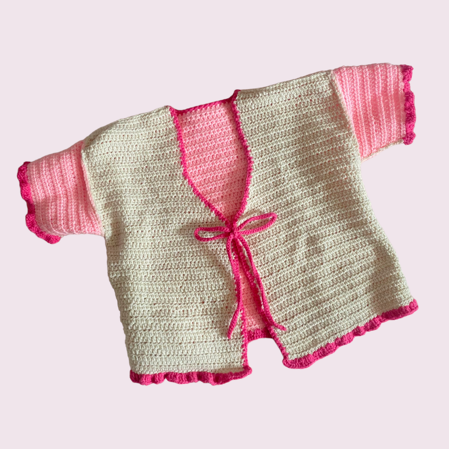 bubblegum cardigan