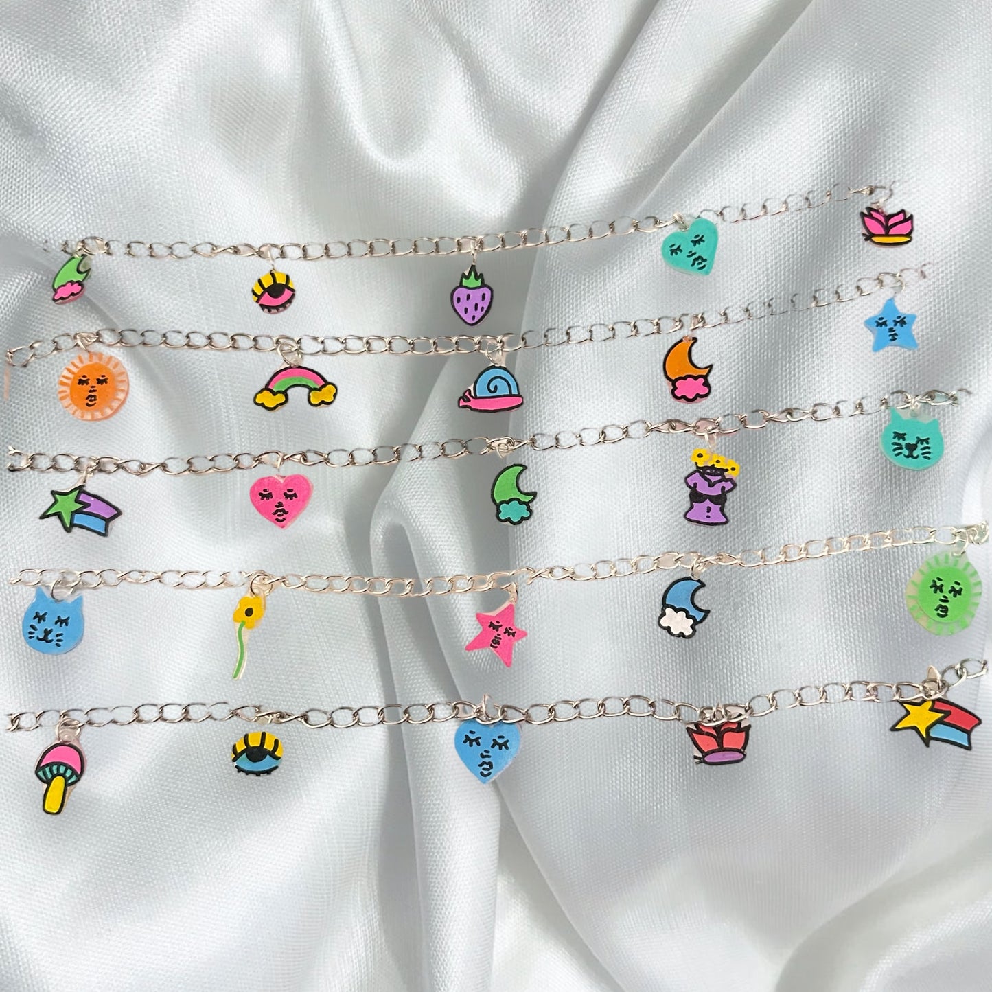 shoe charm chains