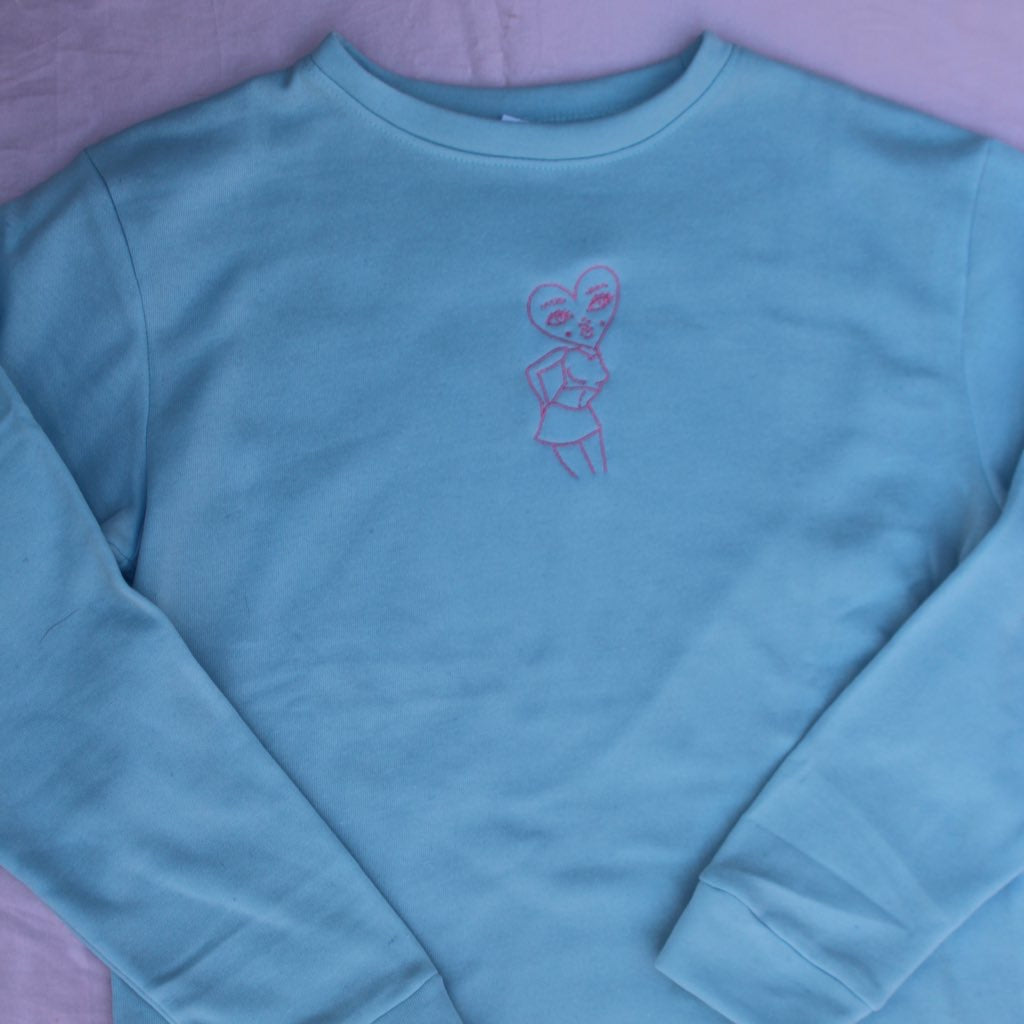 heart bb sweatshirts