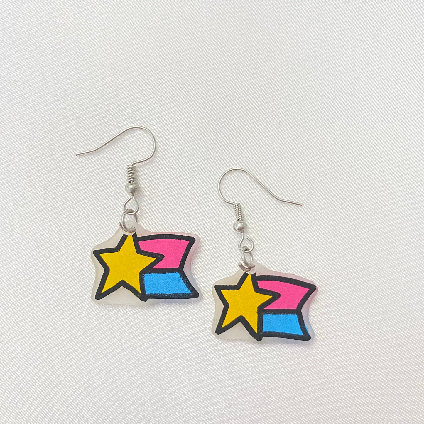 shooting star earrings