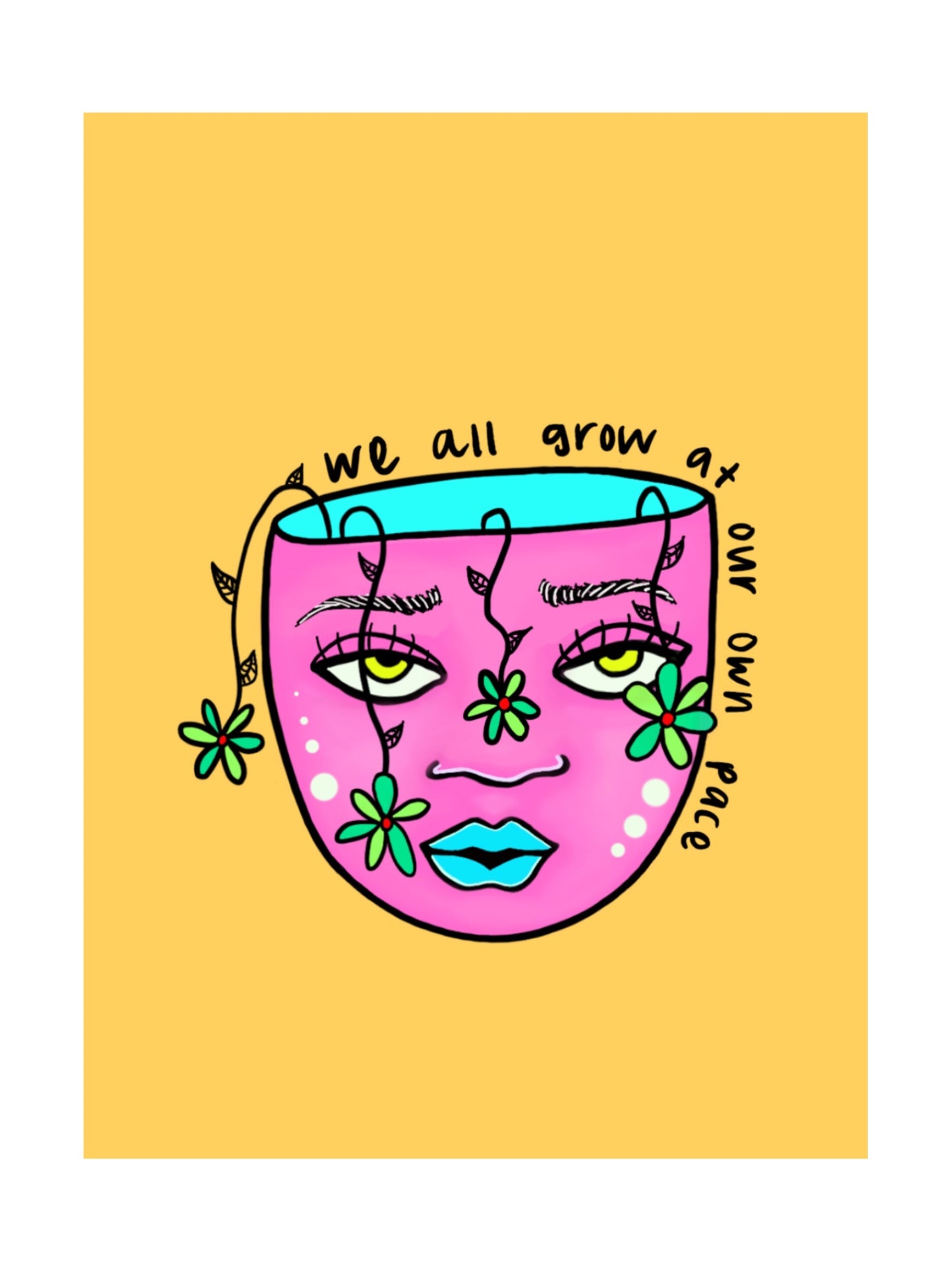 we all grow print