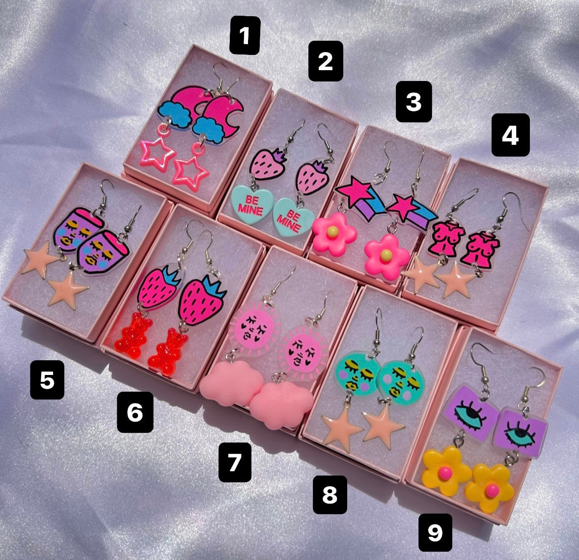 *new batch* earrings