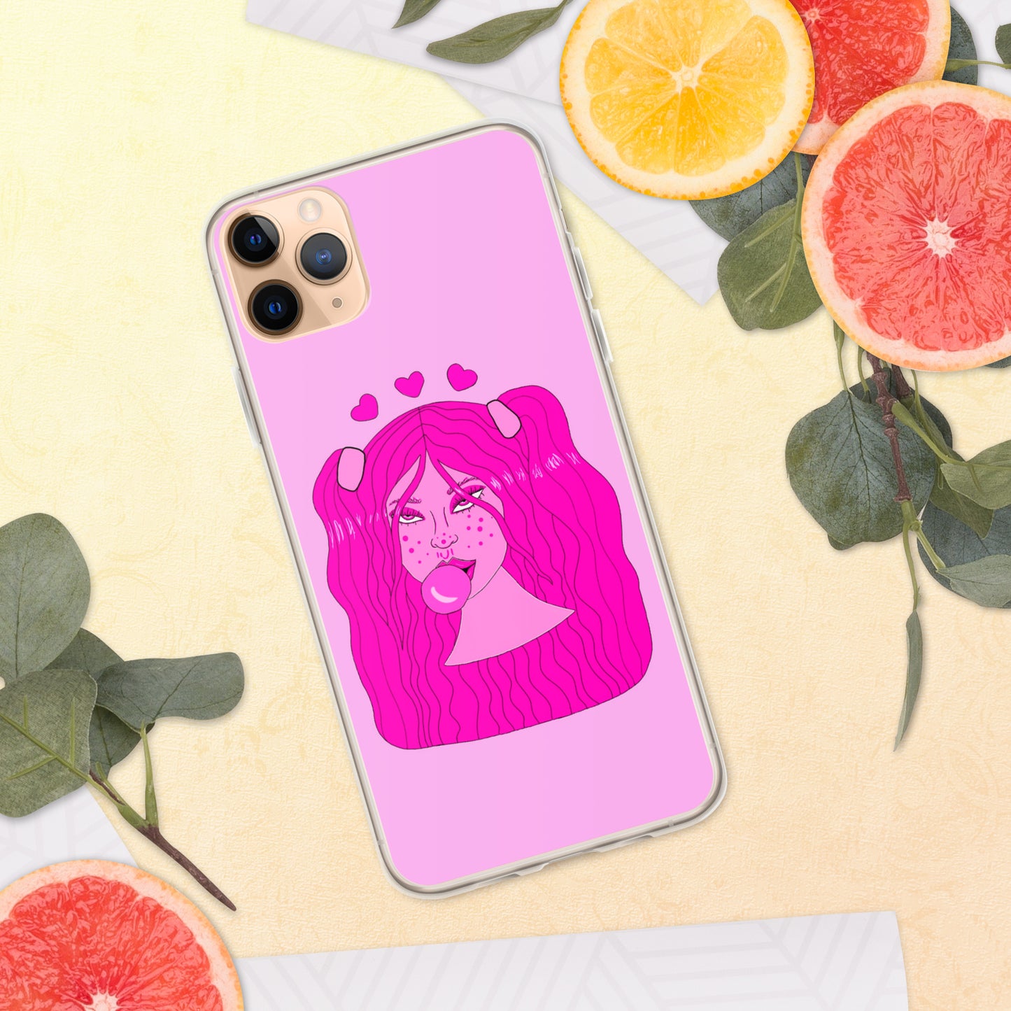 pink iPhone case