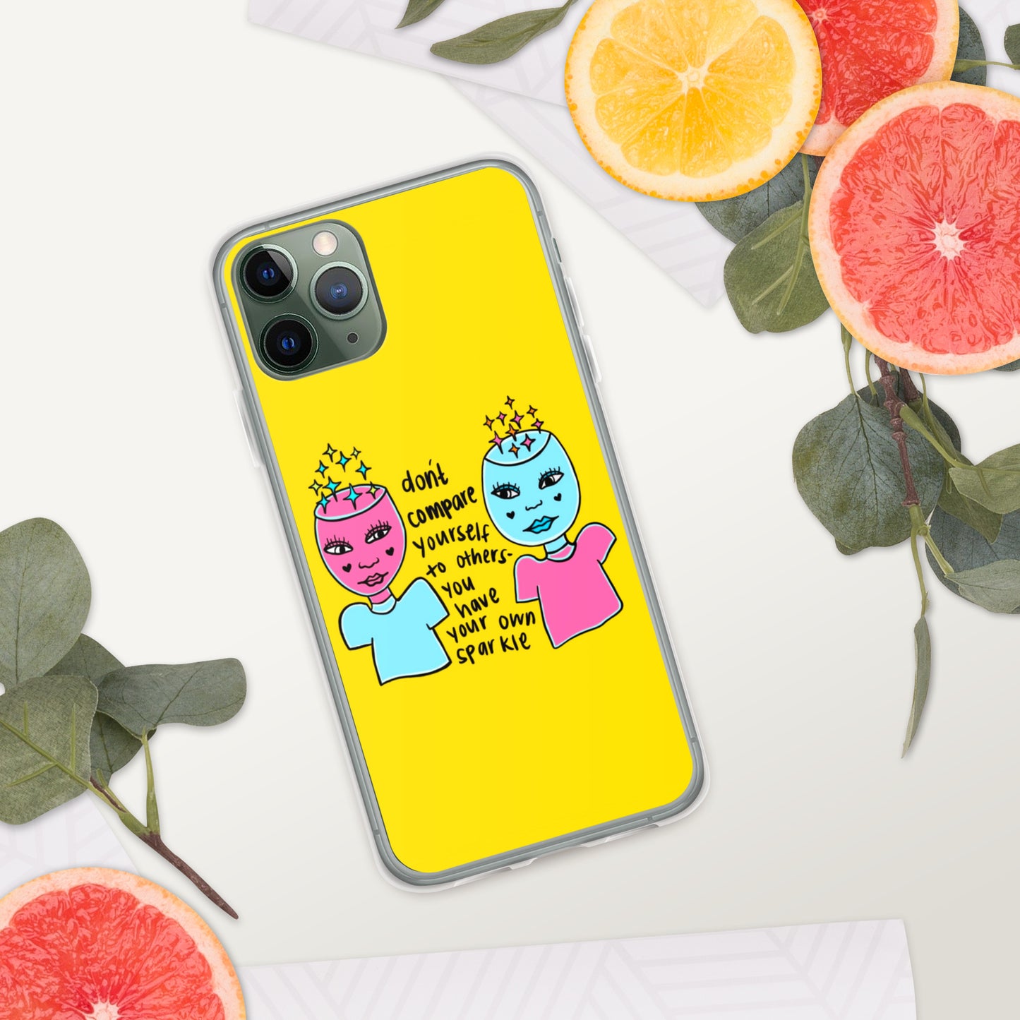 your own sparkle iPhone case