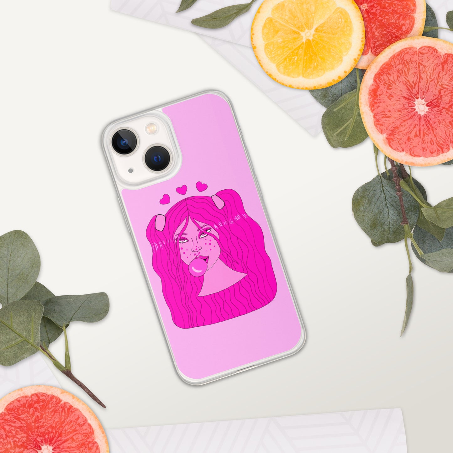 pink iPhone case
