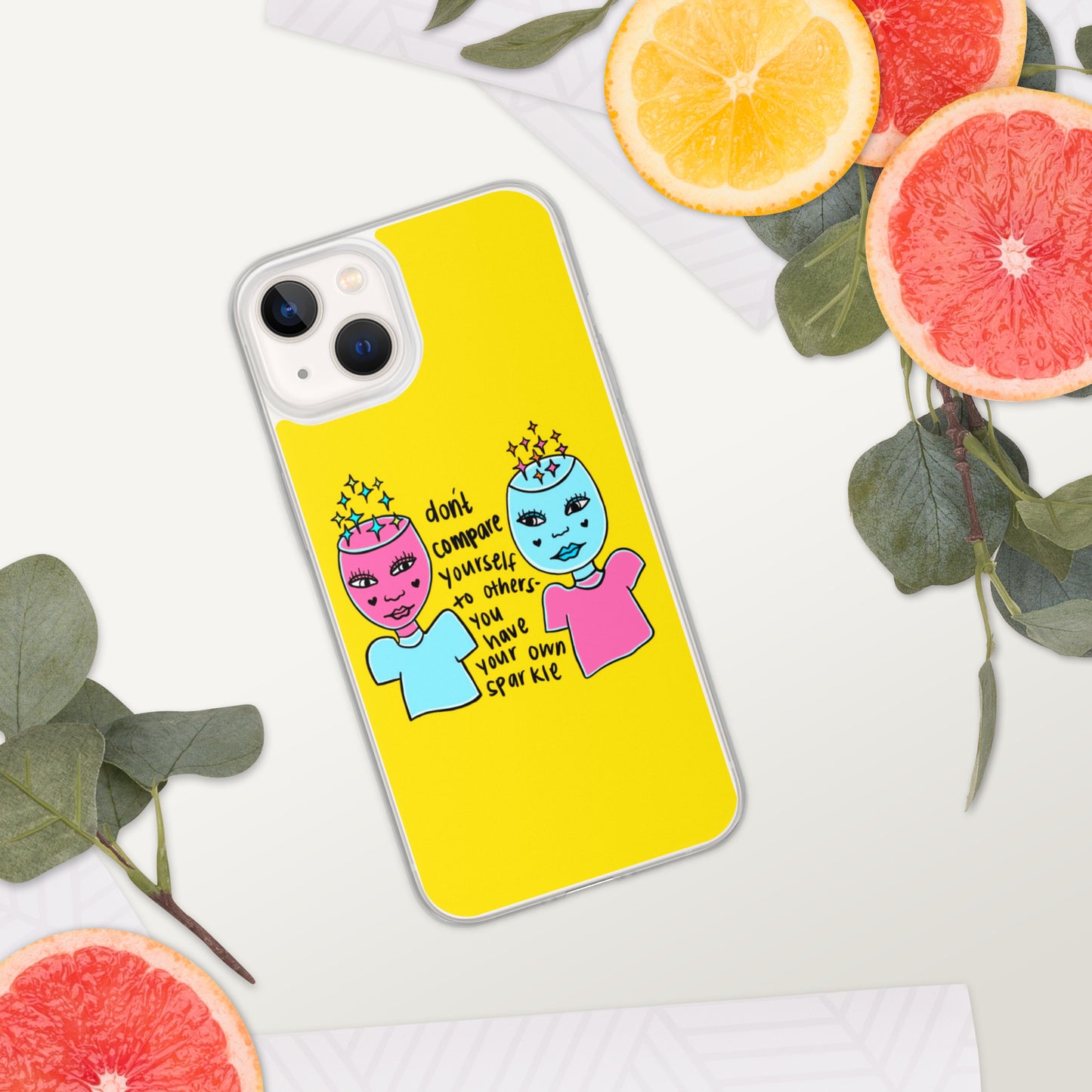 your own sparkle iPhone case