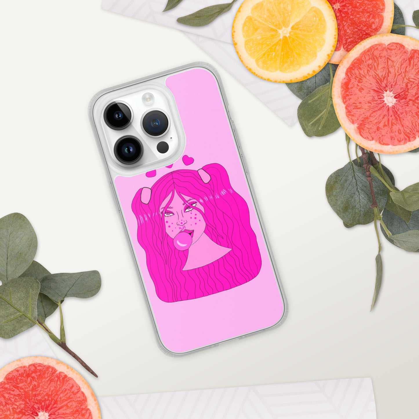 pink iPhone case