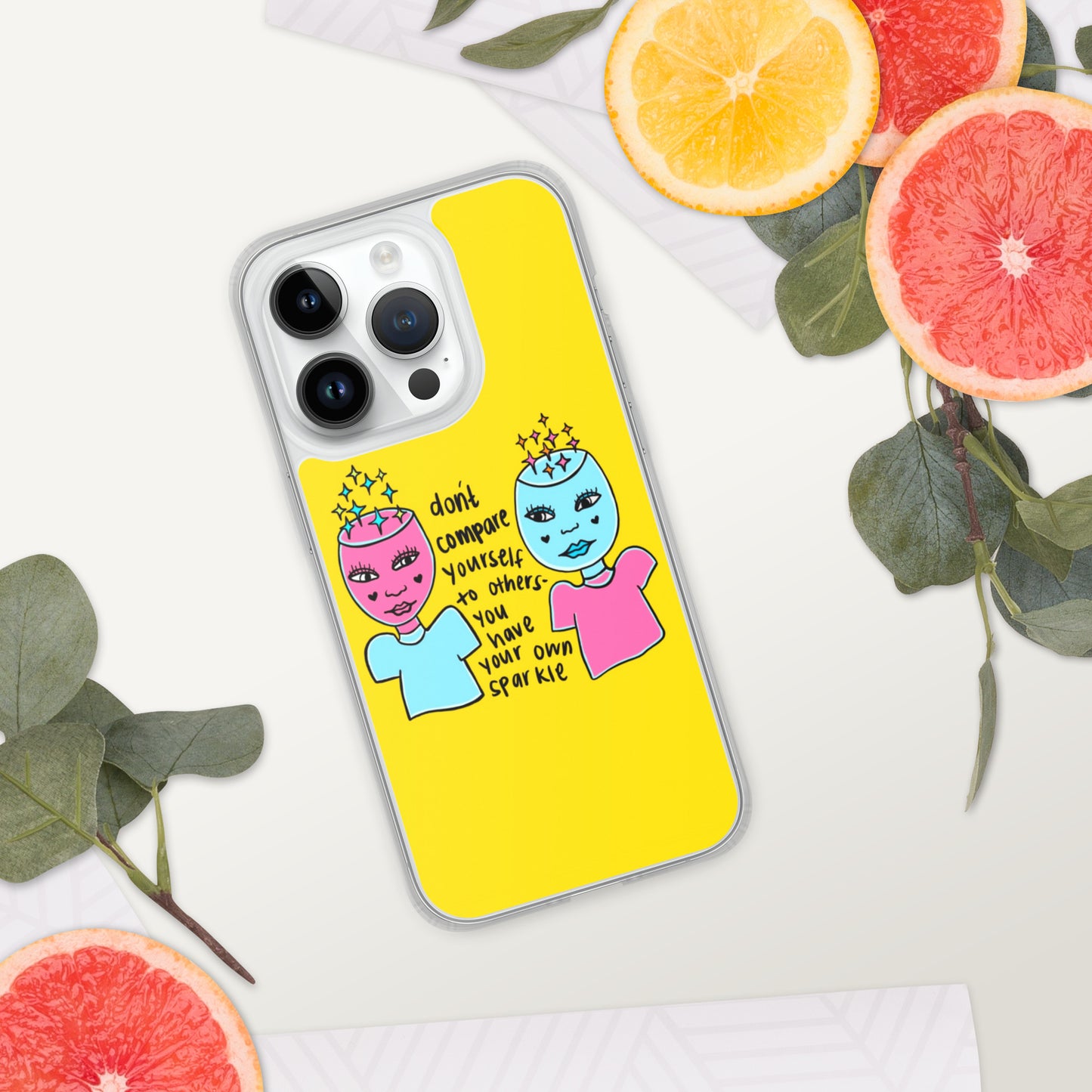 your own sparkle iPhone case