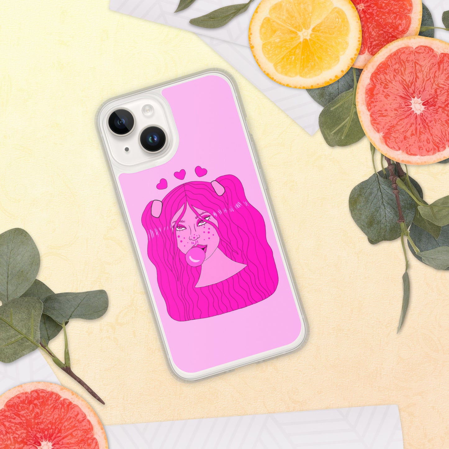 pink iPhone case