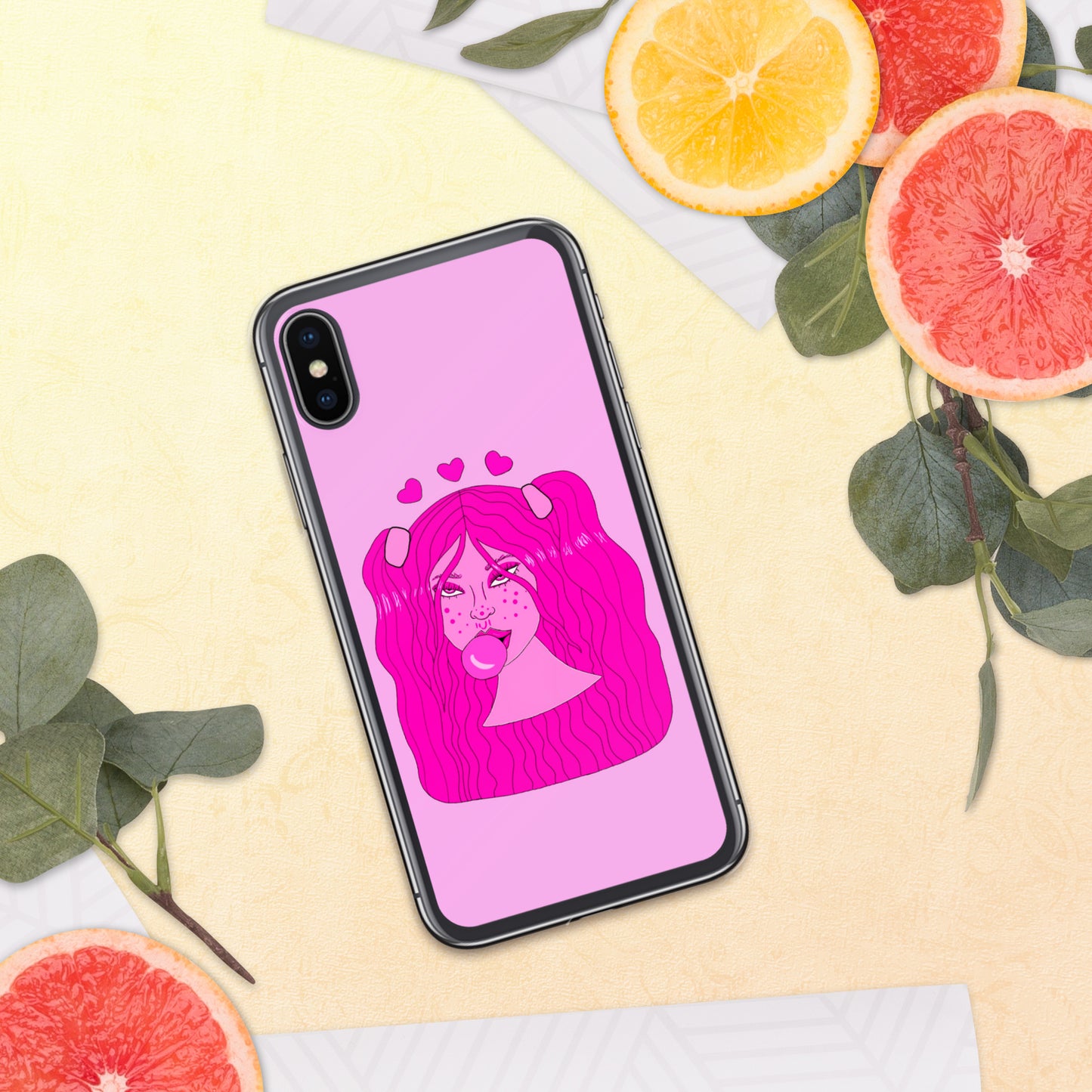 pink iPhone case