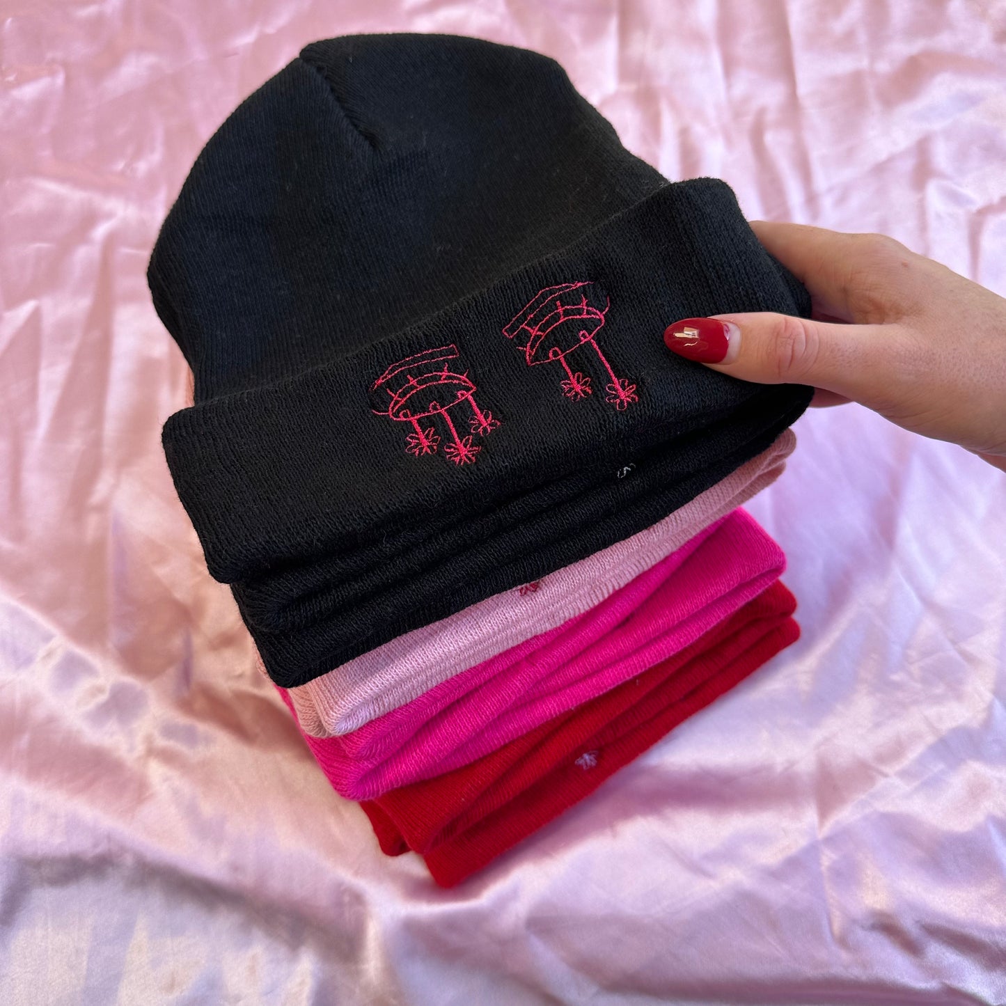 valentine beanies