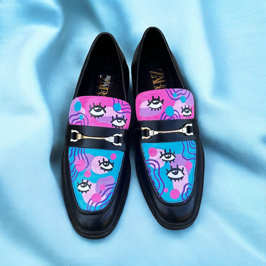 painted loafers 7.5