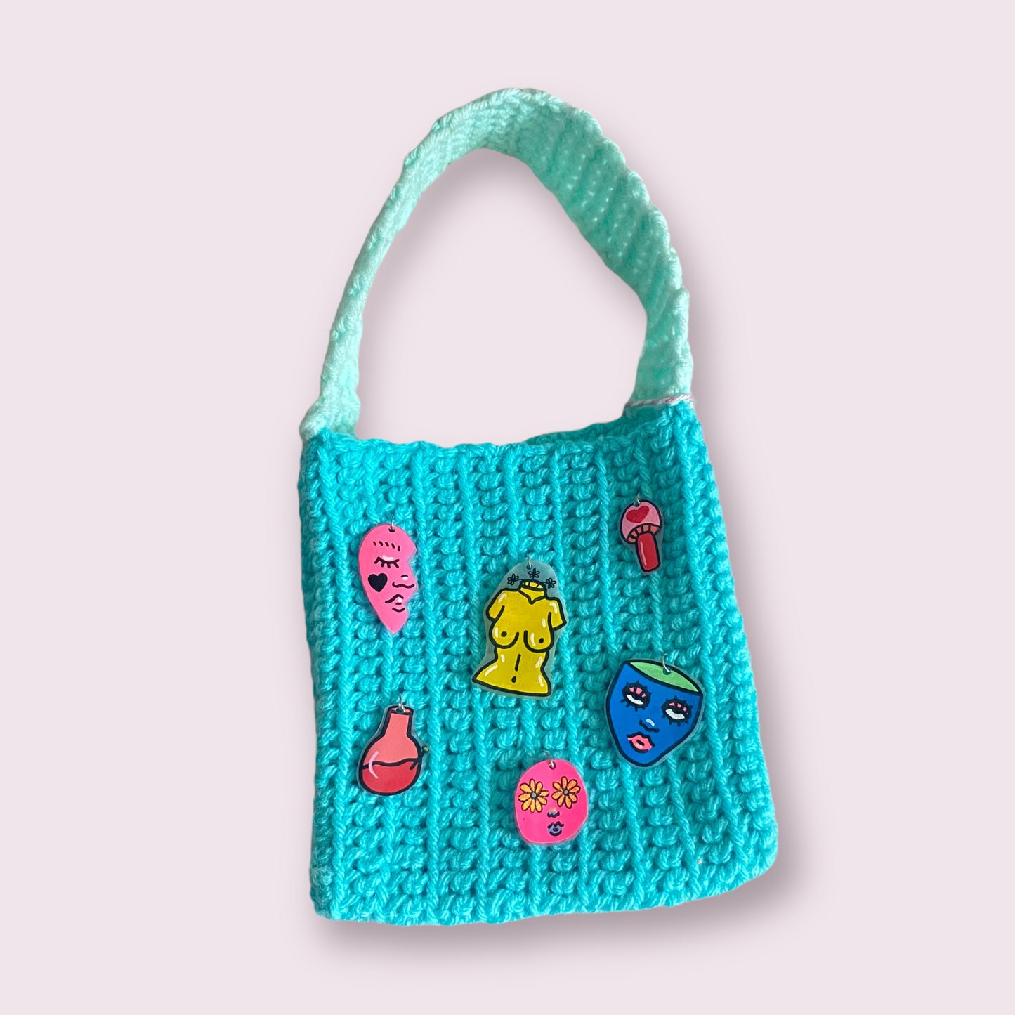 mini charm purse
