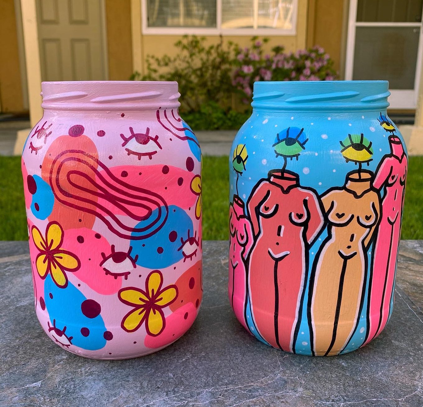 custom stash jars