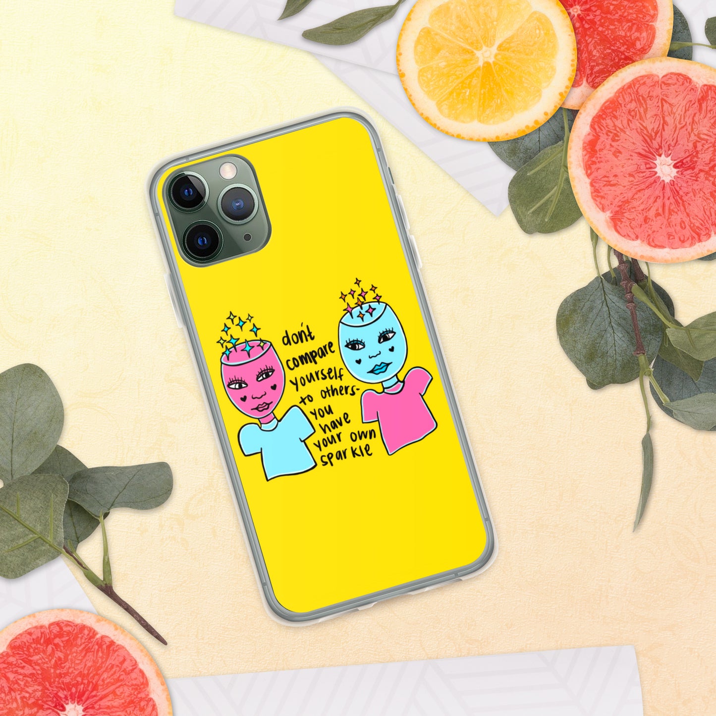 your own sparkle iPhone case