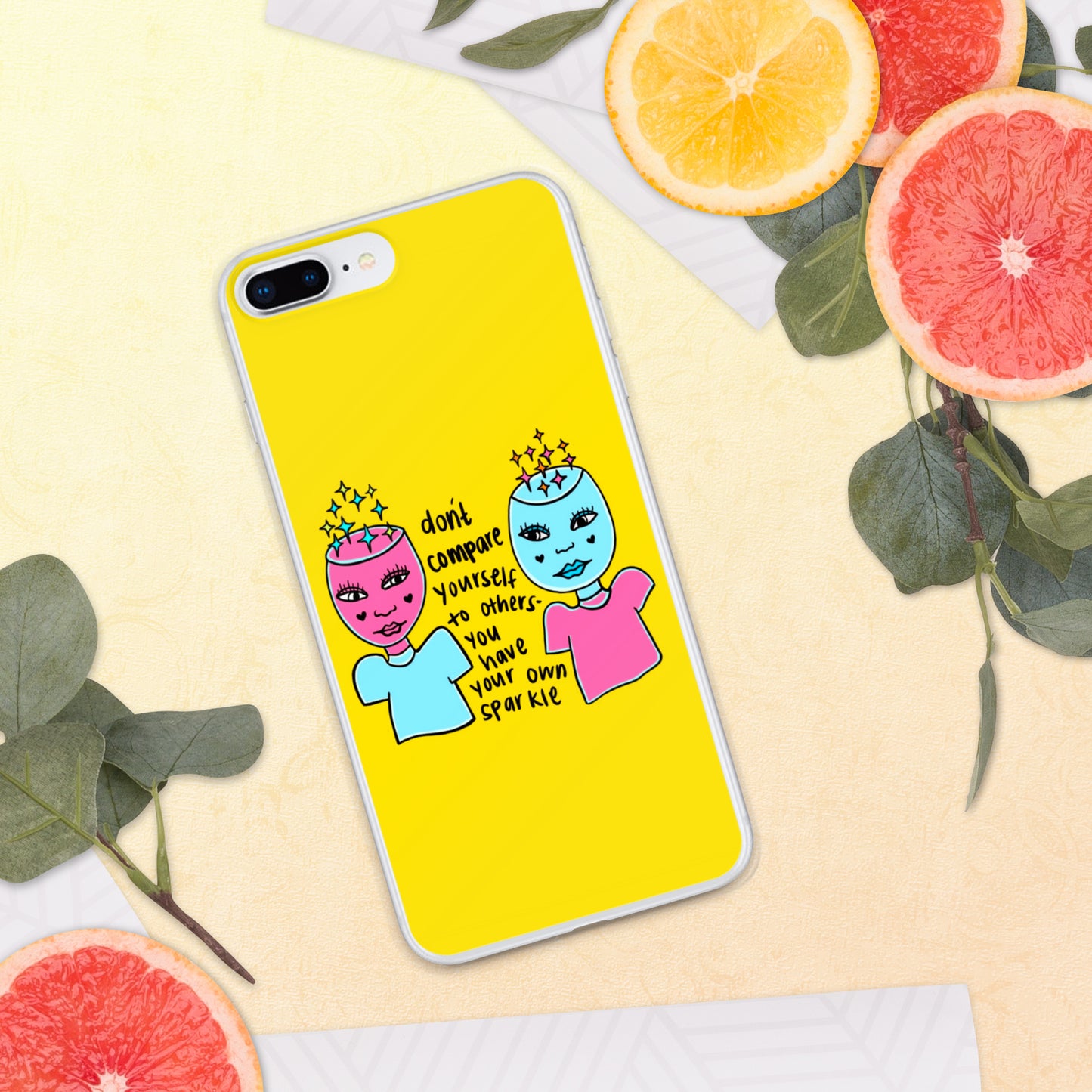 your own sparkle iPhone case